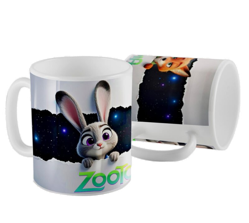 Taza de Cerámica Zootopia
